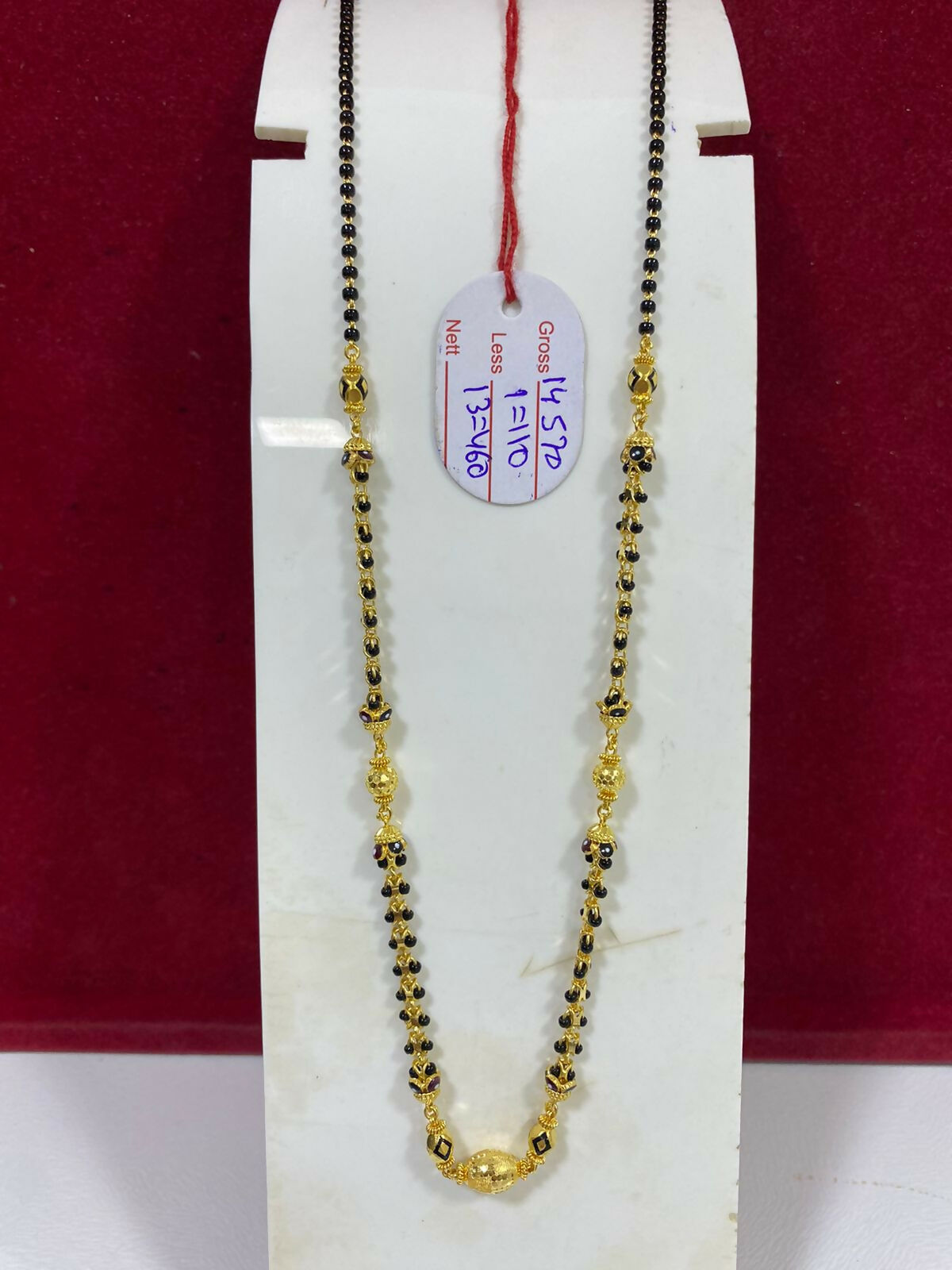 Gold Mangalsutra Sarafa Bazar India