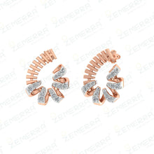 14K Rose Gold & Dizzling Diamond Pendant Sets Sarafa Bazar India