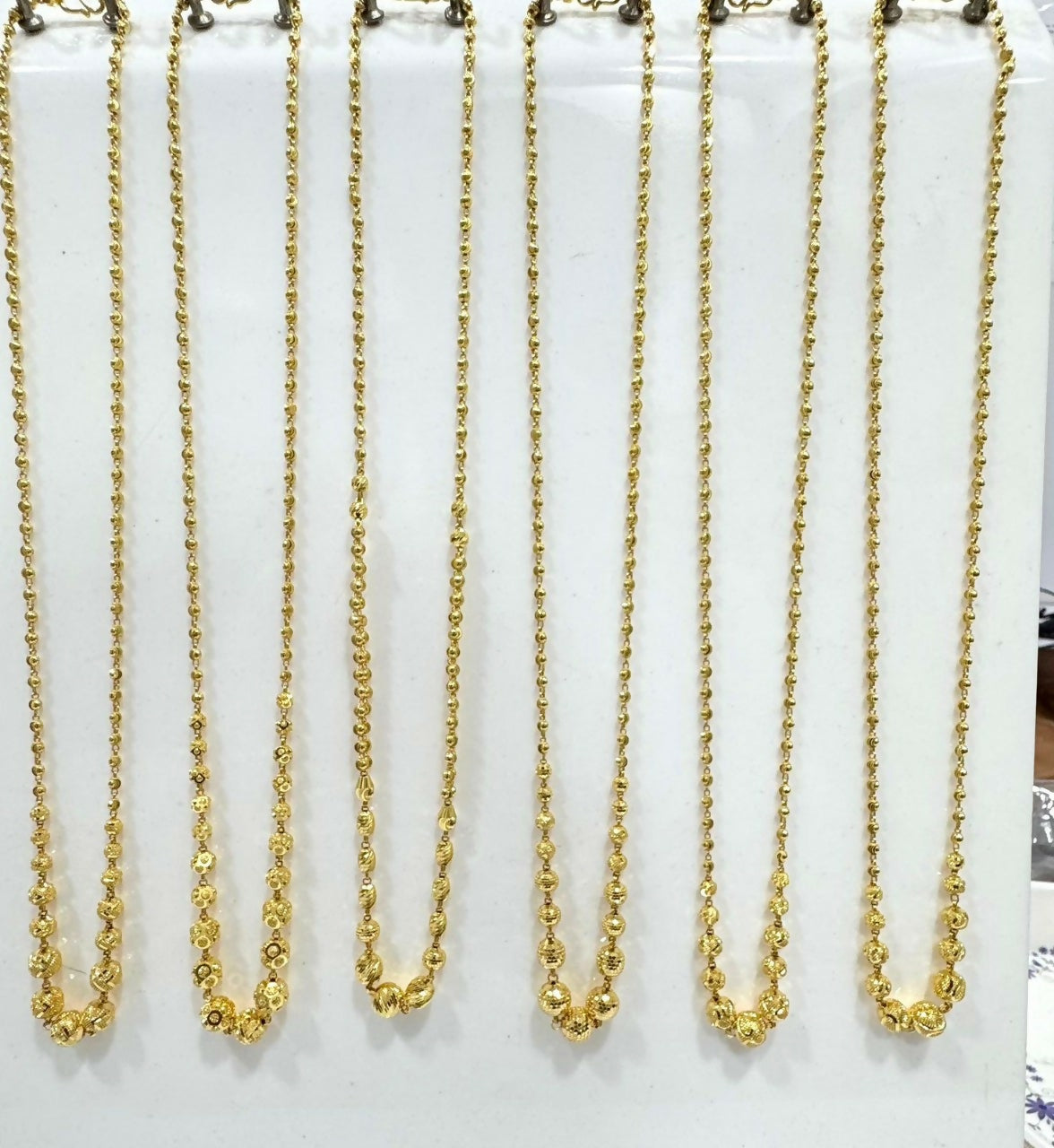 Gold Ladies Chains Sarafa Bazar India