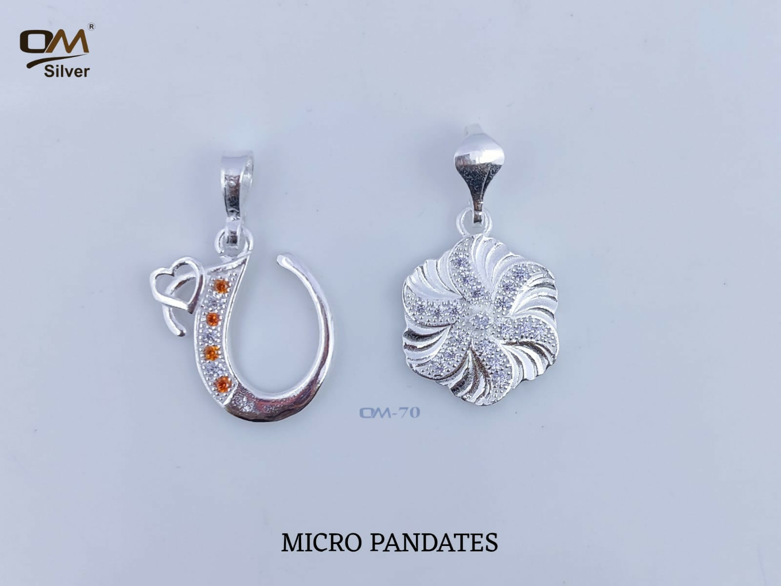 Silver Micro Pendants Sarafa Bazar India