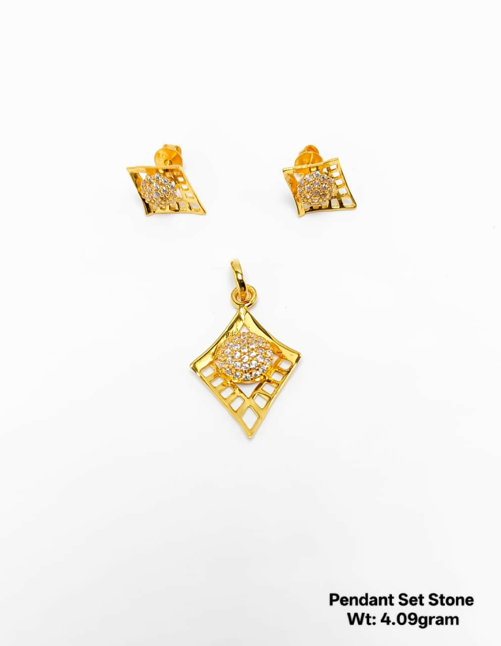Pendant Set Stone Sarafa Bazar India