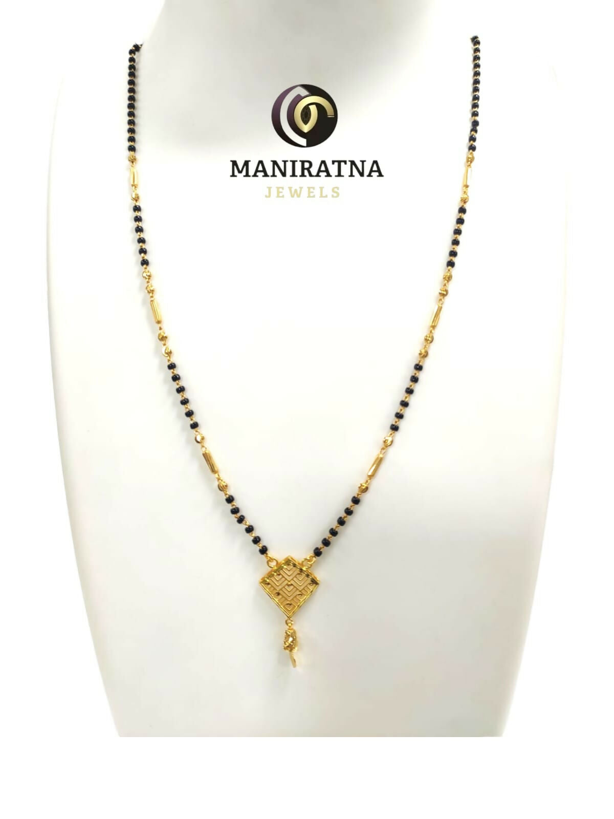 92 Gold Mangalsutra Sarafa Bazar India