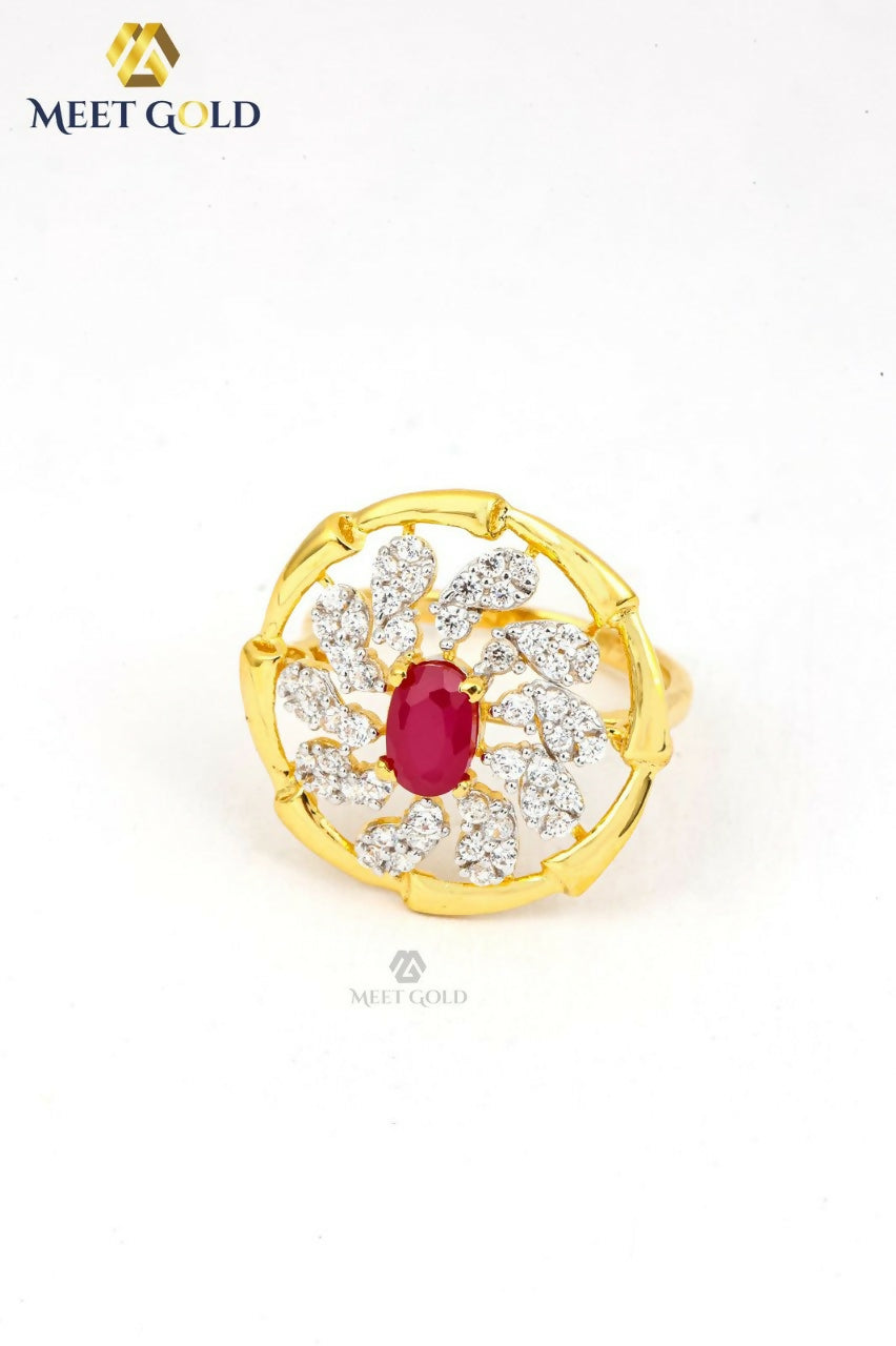 CZ Ladies Ring Sarafa Bazar India