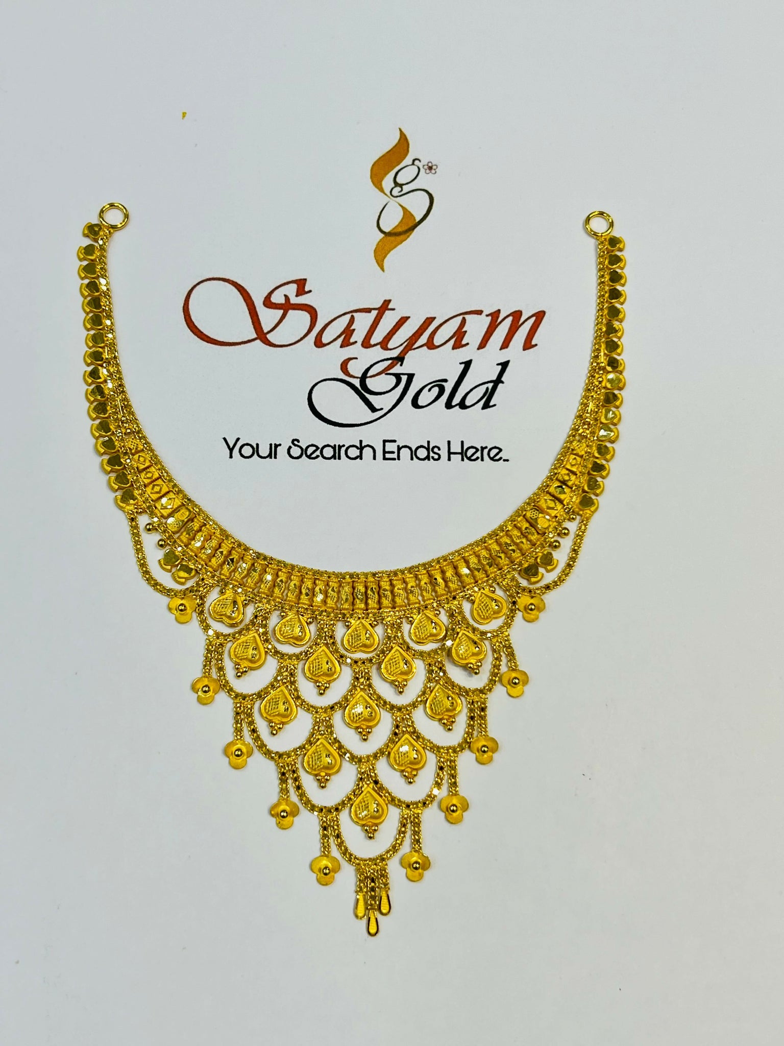 Gold Necklace Sarafa Bazar India