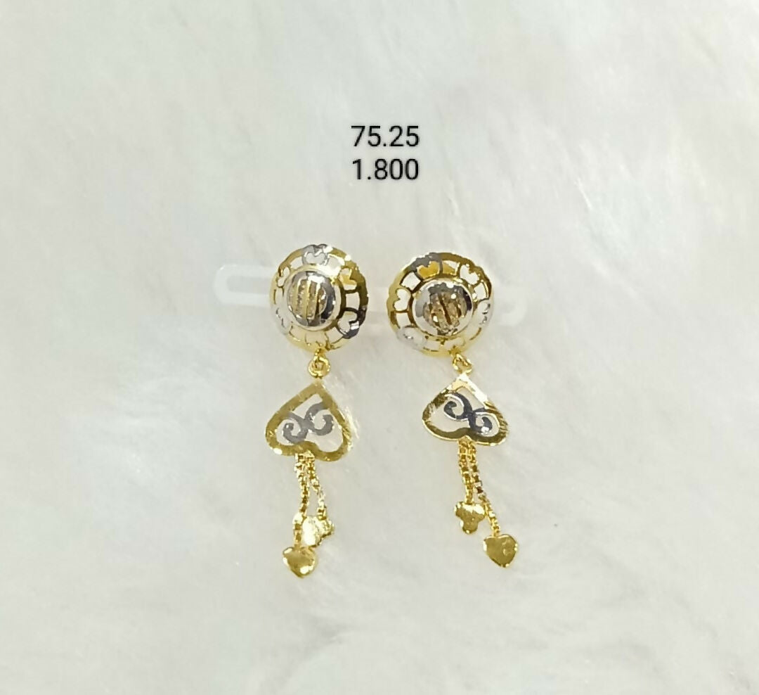 CZ Earrings Sarafa Bazar India