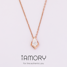 14kt Lab Grown Diamond Chain Pendant Sarafa Bazar India