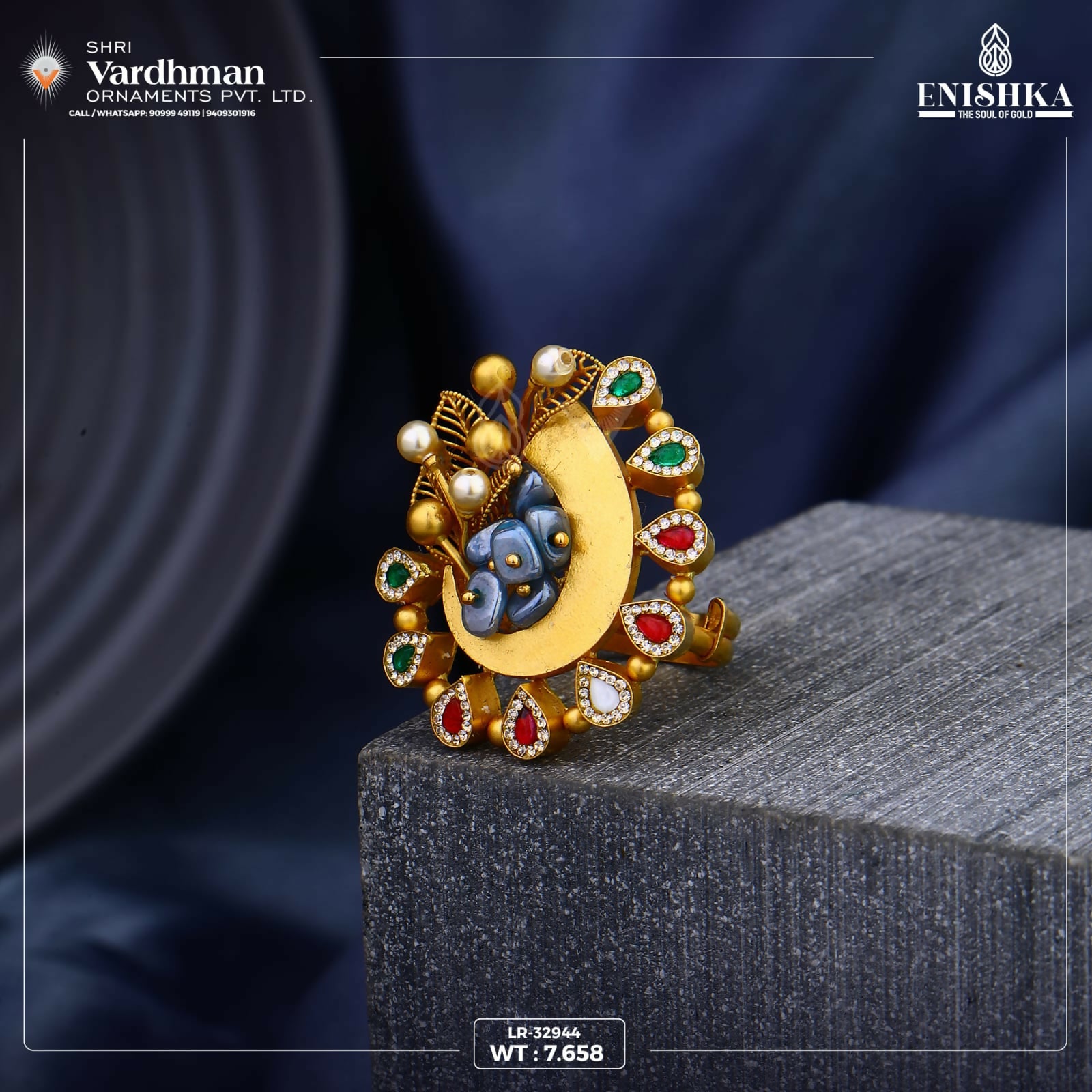 Antique Ladies Ring Sarafa Bazar India