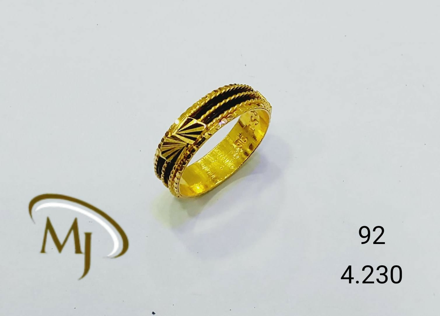 22kt Gents Band Sarafa Bazar India