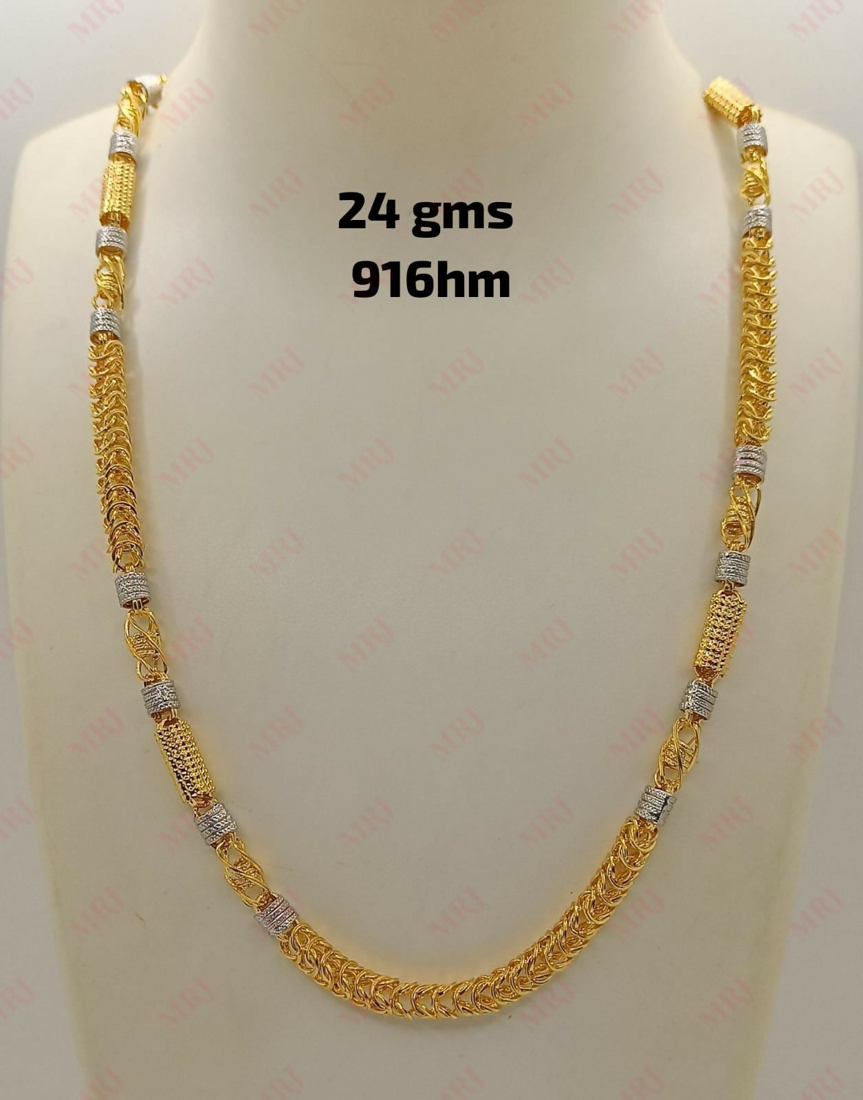 22kt Gents Chain Sarafa Bazar India