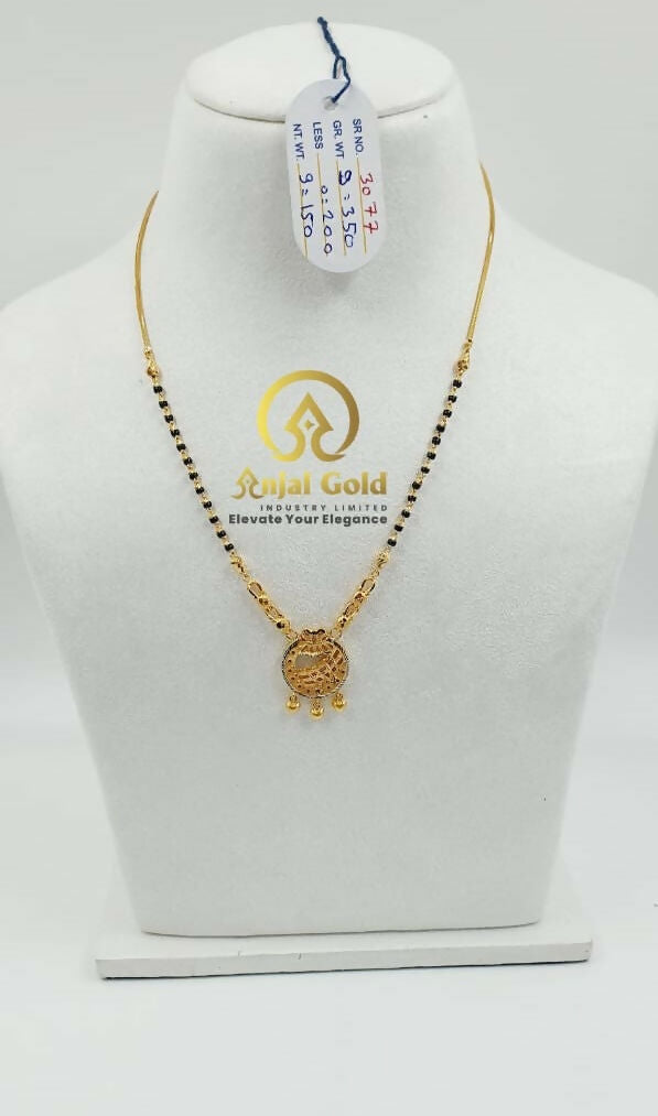 Gold Mangalsutra Sarafa Bazar India