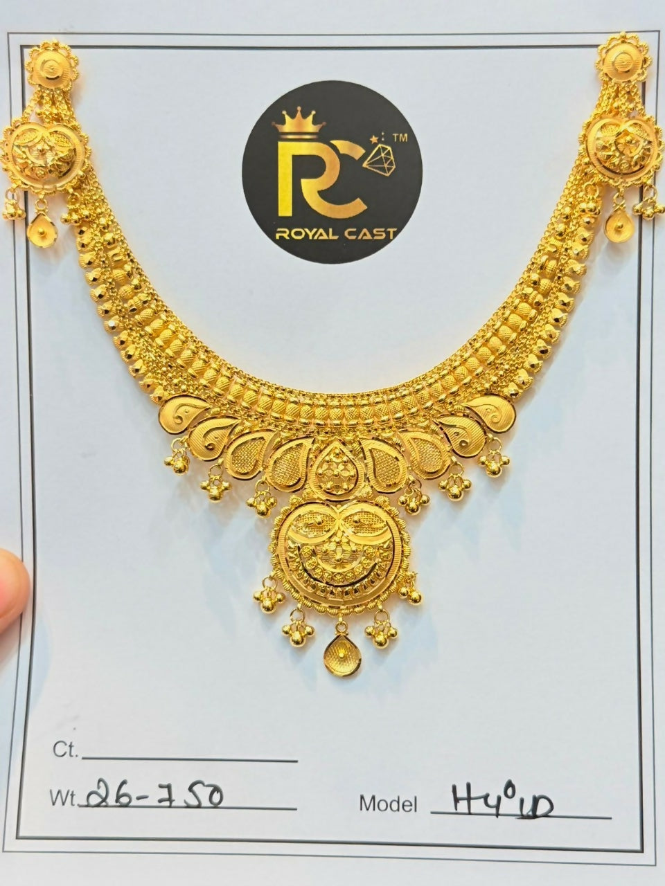 Gold Necklace Sarafa Bazar India