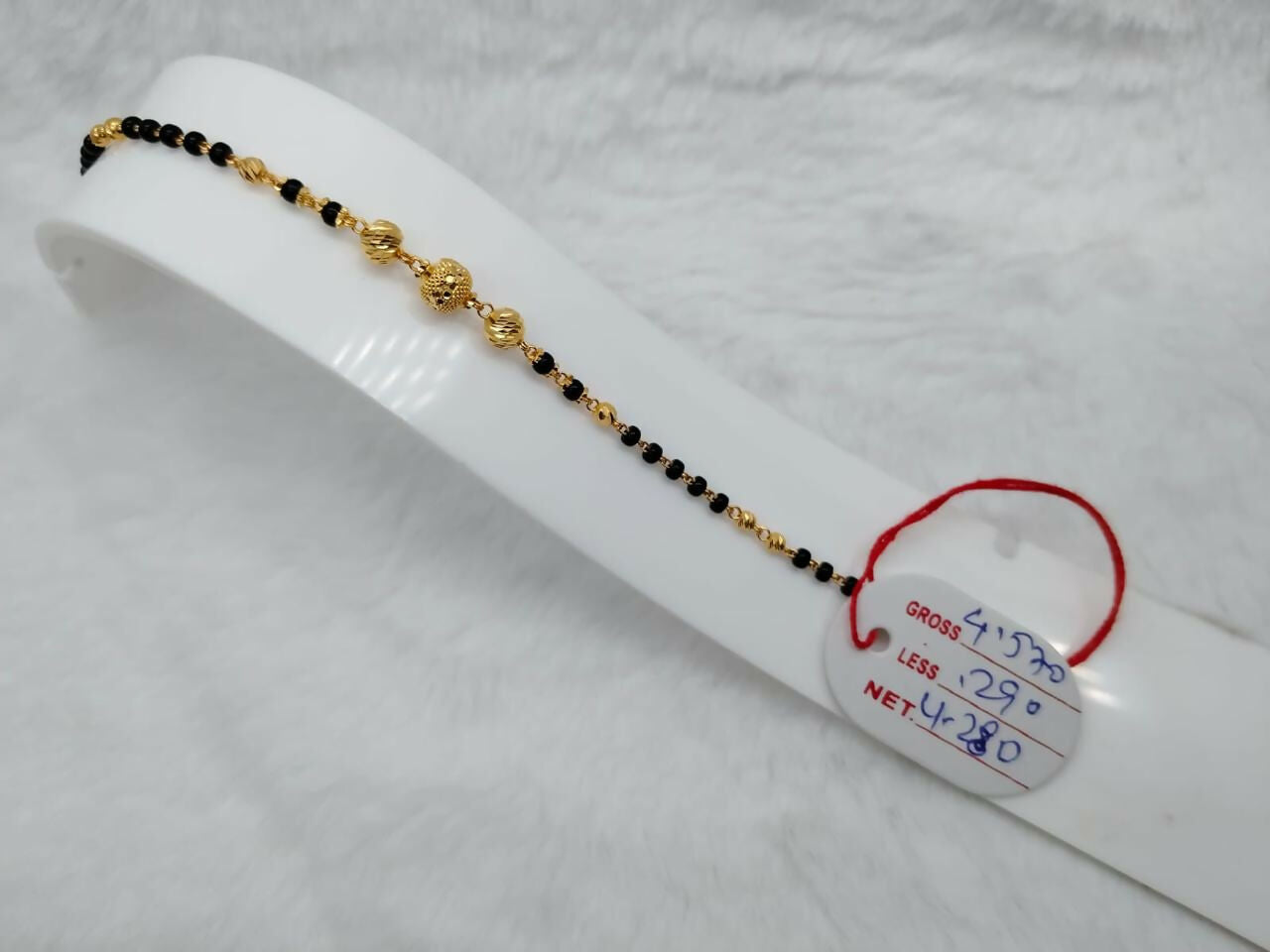 Ladies Mangalsutra Bracelet Sarafa Bazar India