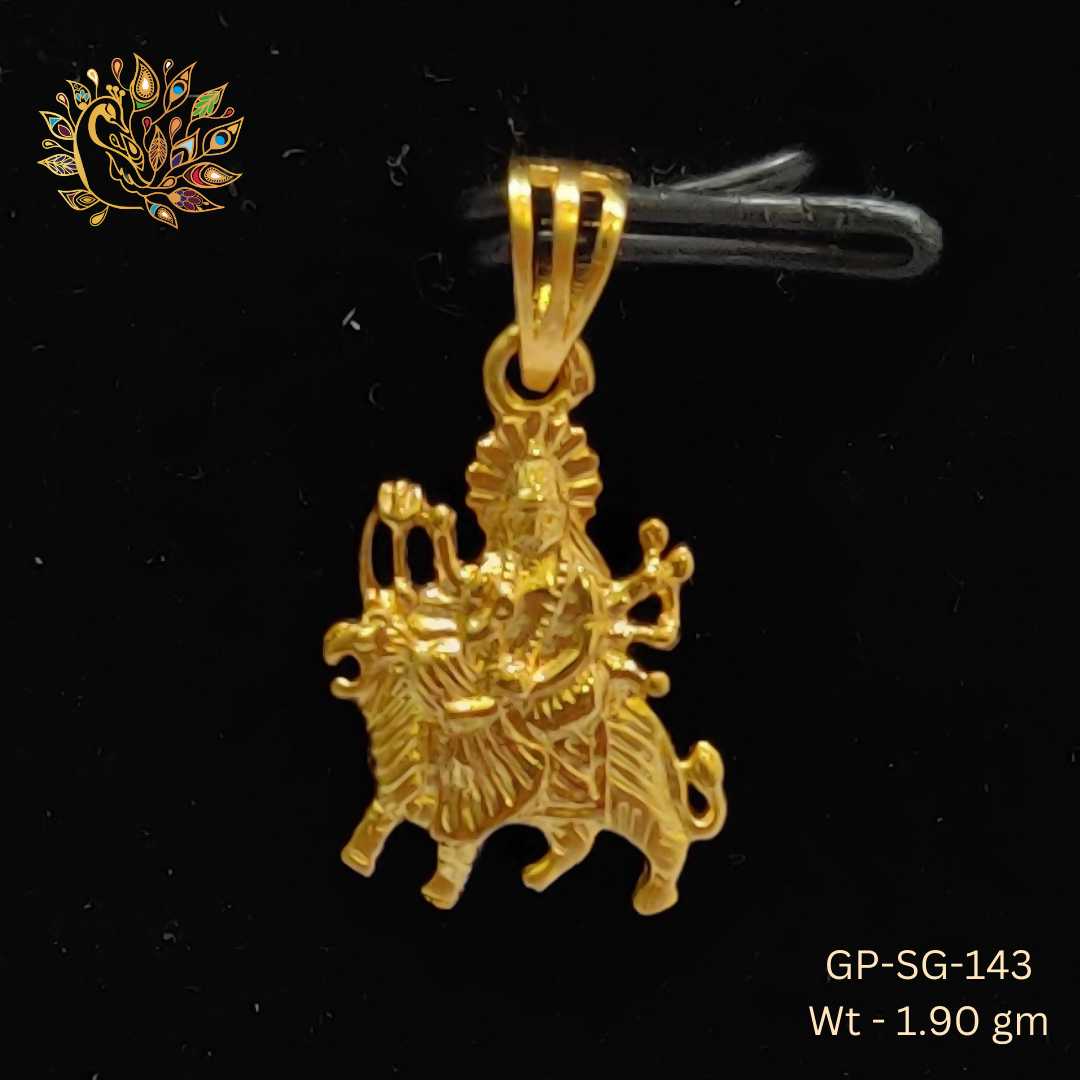 GP-SG-143 - Plain Casting God Pendants Sarafa Bazar India