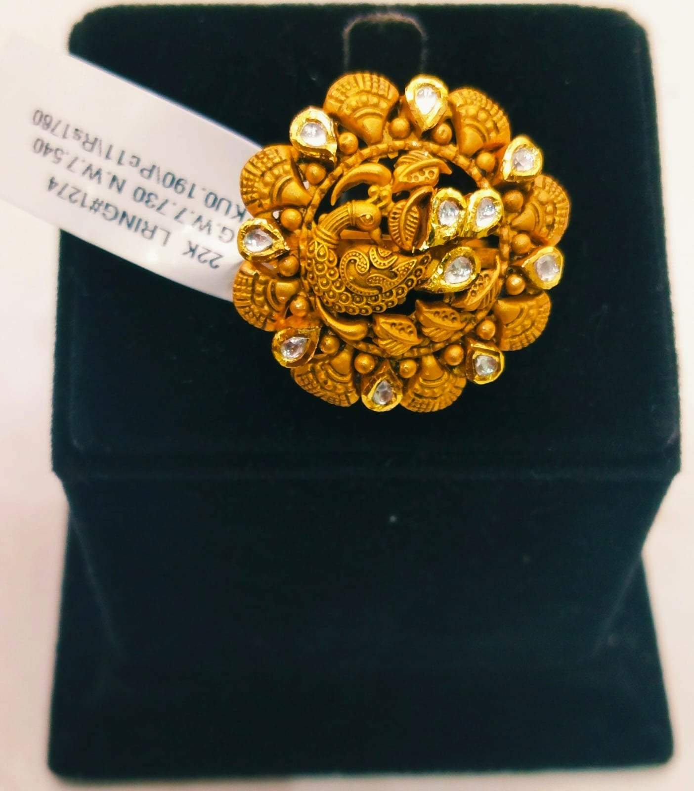 Antique Ladies Ring Sarafa Bazar India