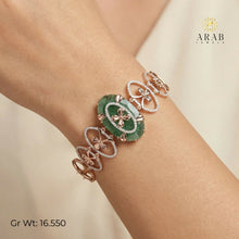 18kt Fancy Rose Gold Kada Sarafa Bazar India
