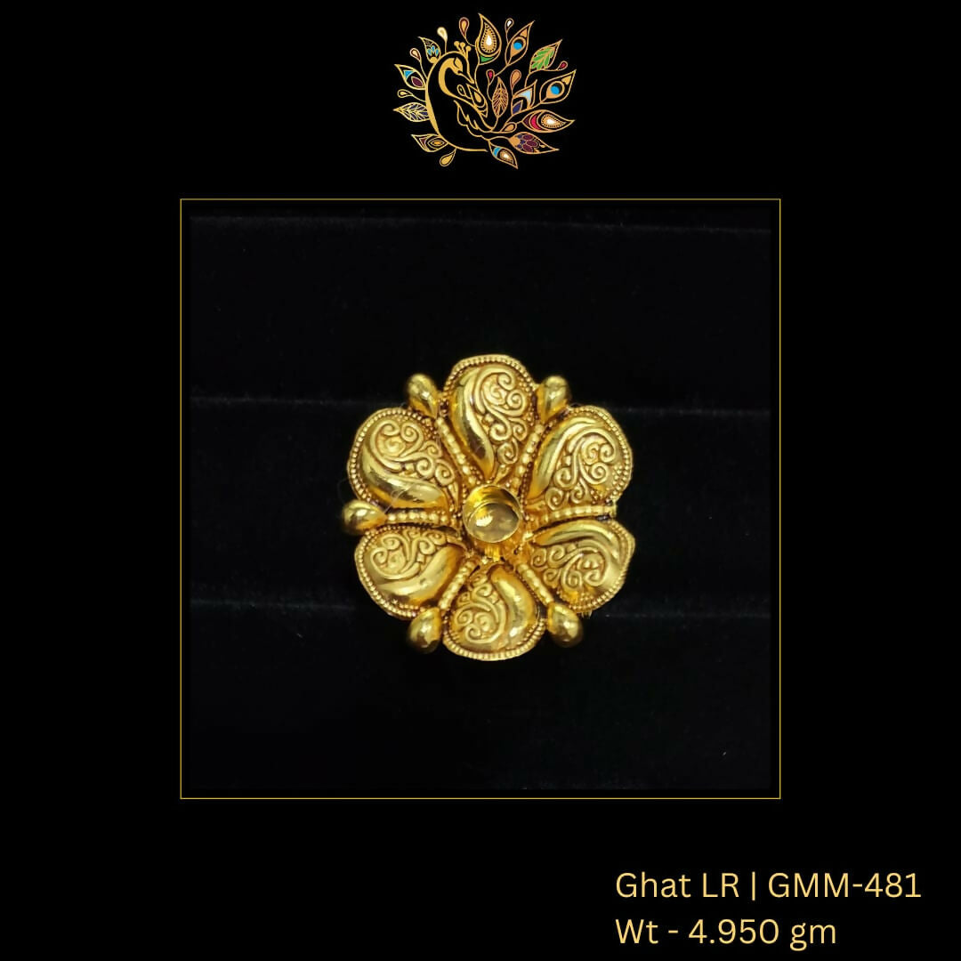 Antique Ghat Ladies Ring Sarafa Bazar India