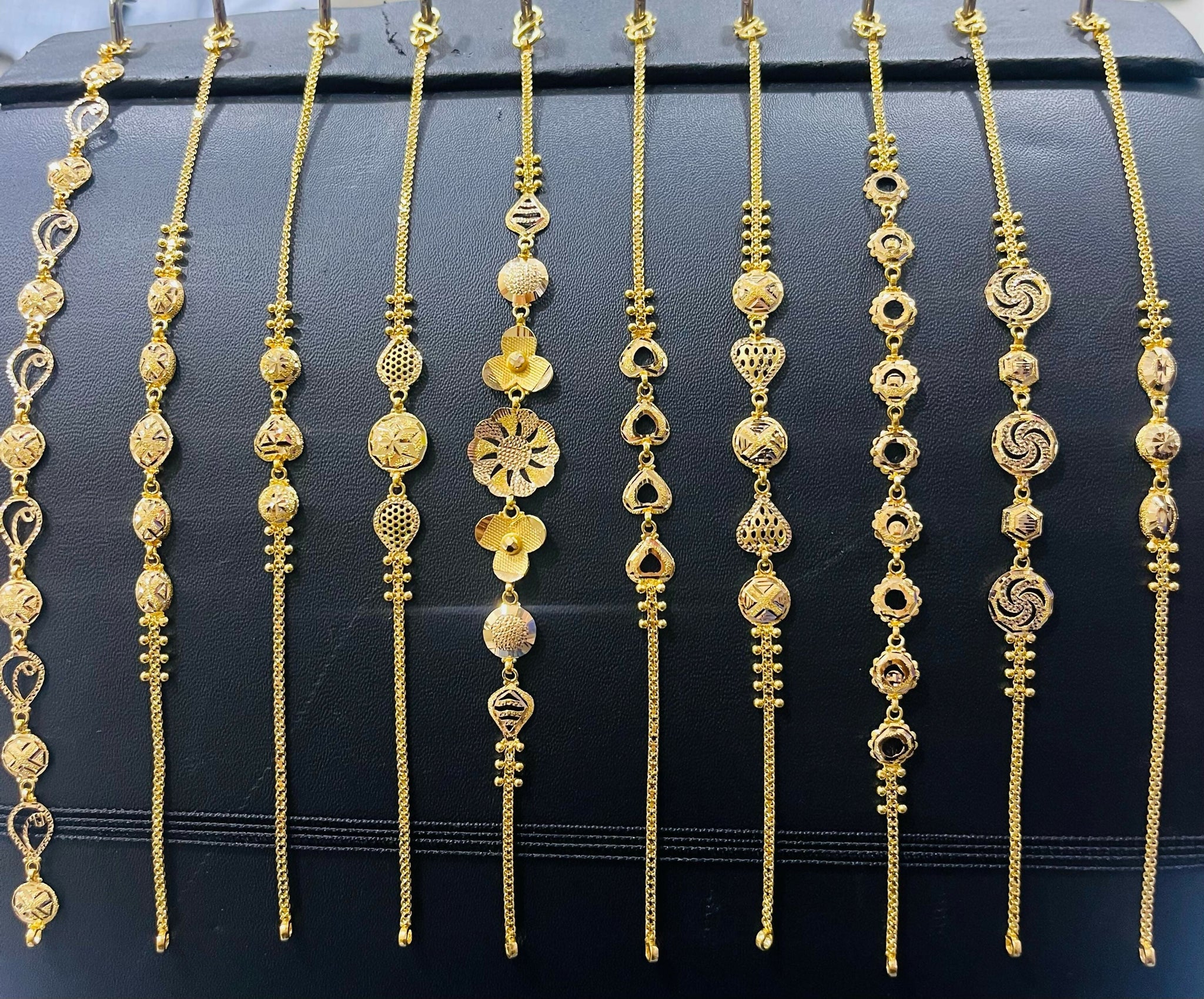 Gold Ladies Bracelets Sarafa Bazar India