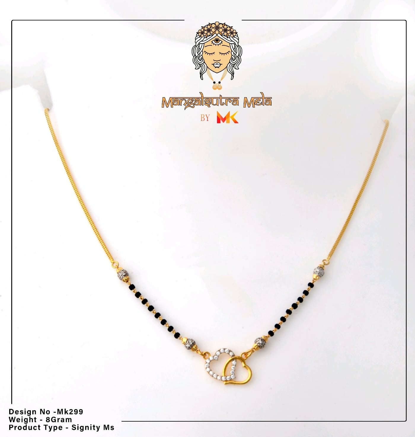 CZ Mangalsutra Sarafa Bazar India