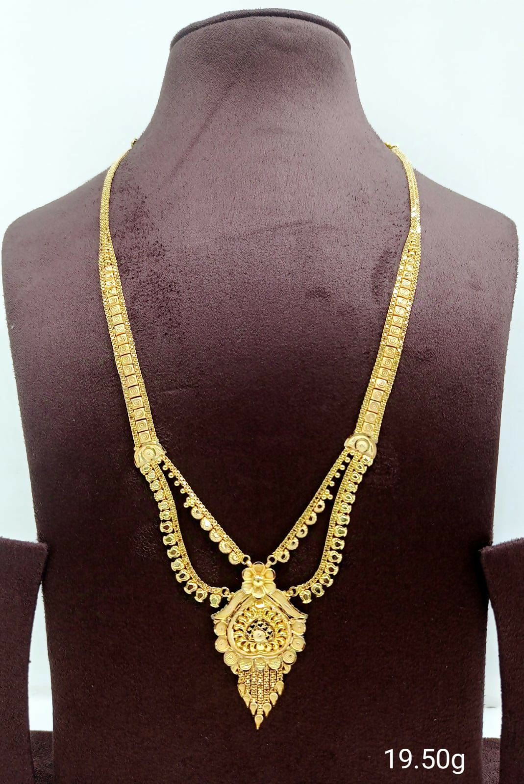 Gold Long Set Sarafa Bazar India