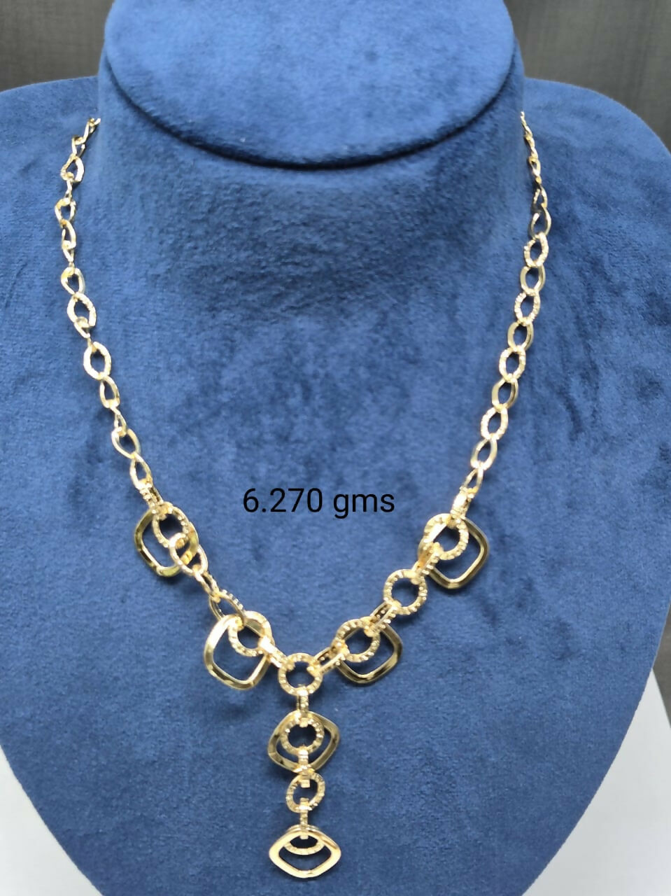 18kt Italian Chain Set Sarafa Bazar India