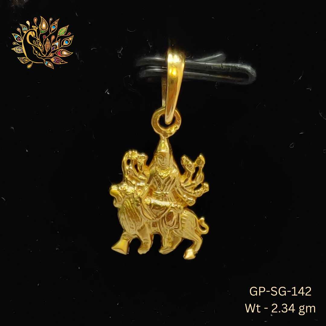 GP-SG-142 - Plain Casting God Pendants Sarafa Bazar India