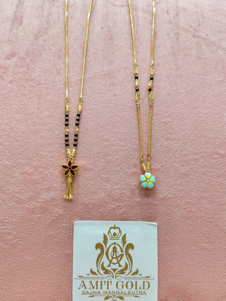 Gold Mangalsutra Sarafa Bazar India