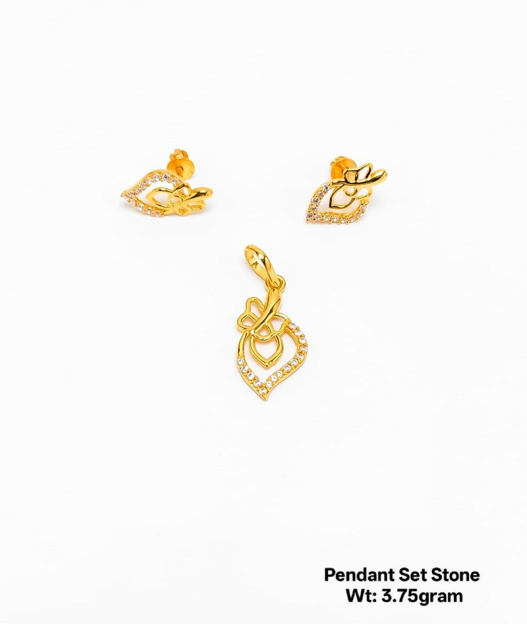 Pendant Set Stone Sarafa Bazar India