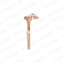 14k Rose Gold Diamond Bracelets - Fine Jewelry For Her Sarafa Bazar India