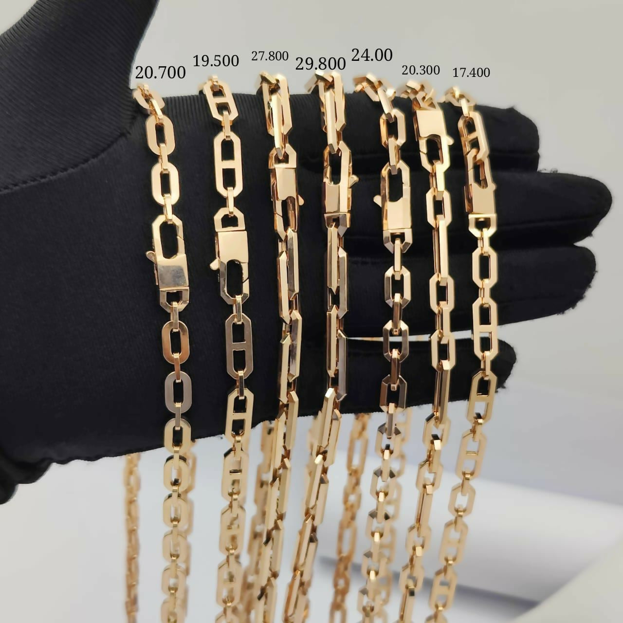 18kt Italian Gents Chains