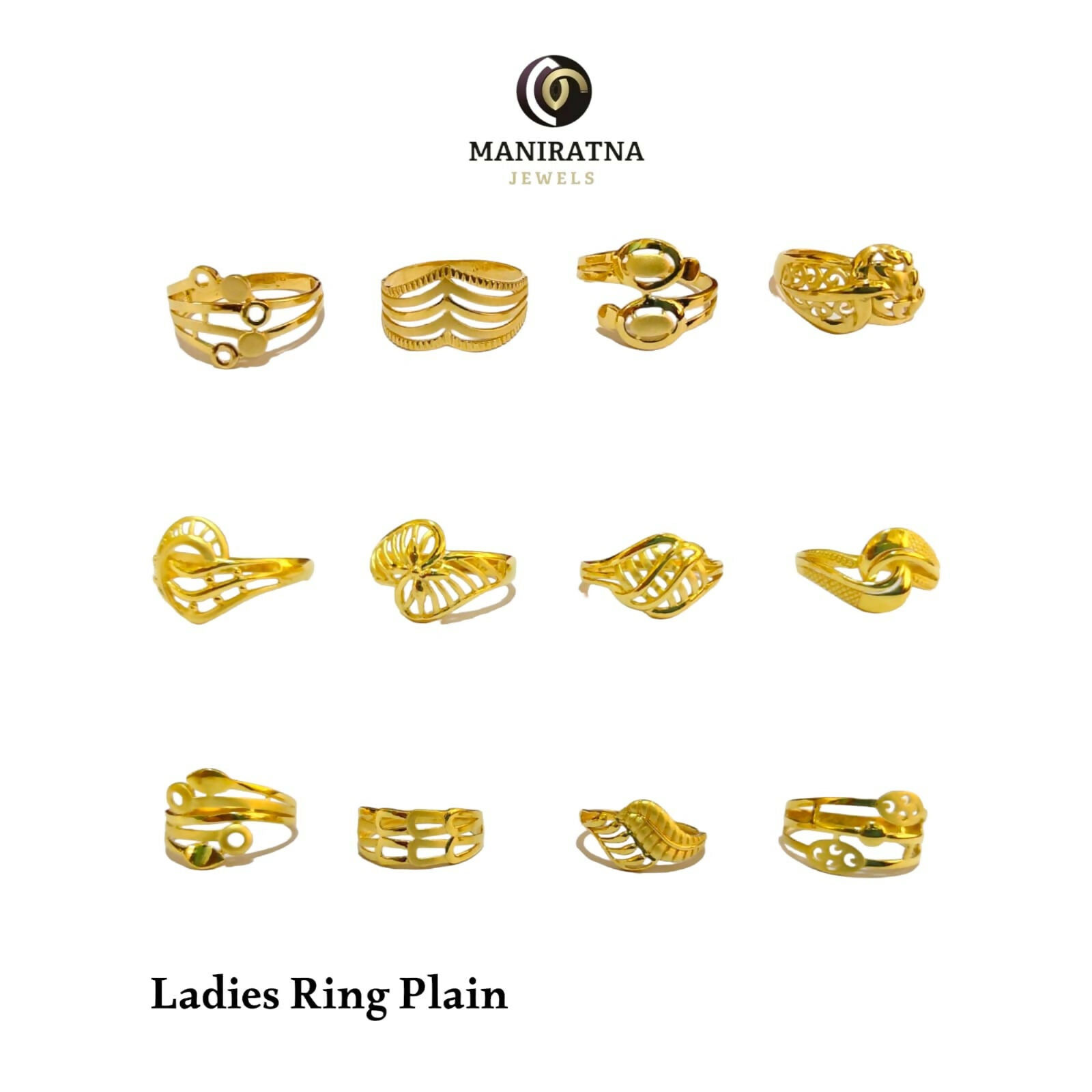 Ladies Ring Plain Sarafa Bazar India