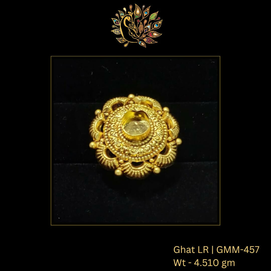 Antique Ghat Ladies Ring Sarafa Bazar India