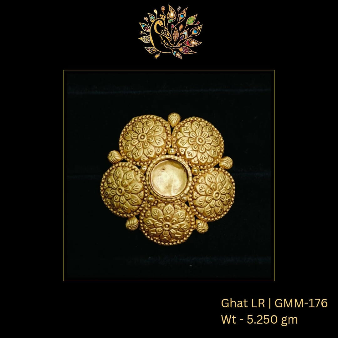 Antique Ghat Ladies Ring Sarafa Bazar India