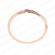 Rose Gold & Diamond Luxury Bracelets In 14K Gold Sarafa Bazar India
