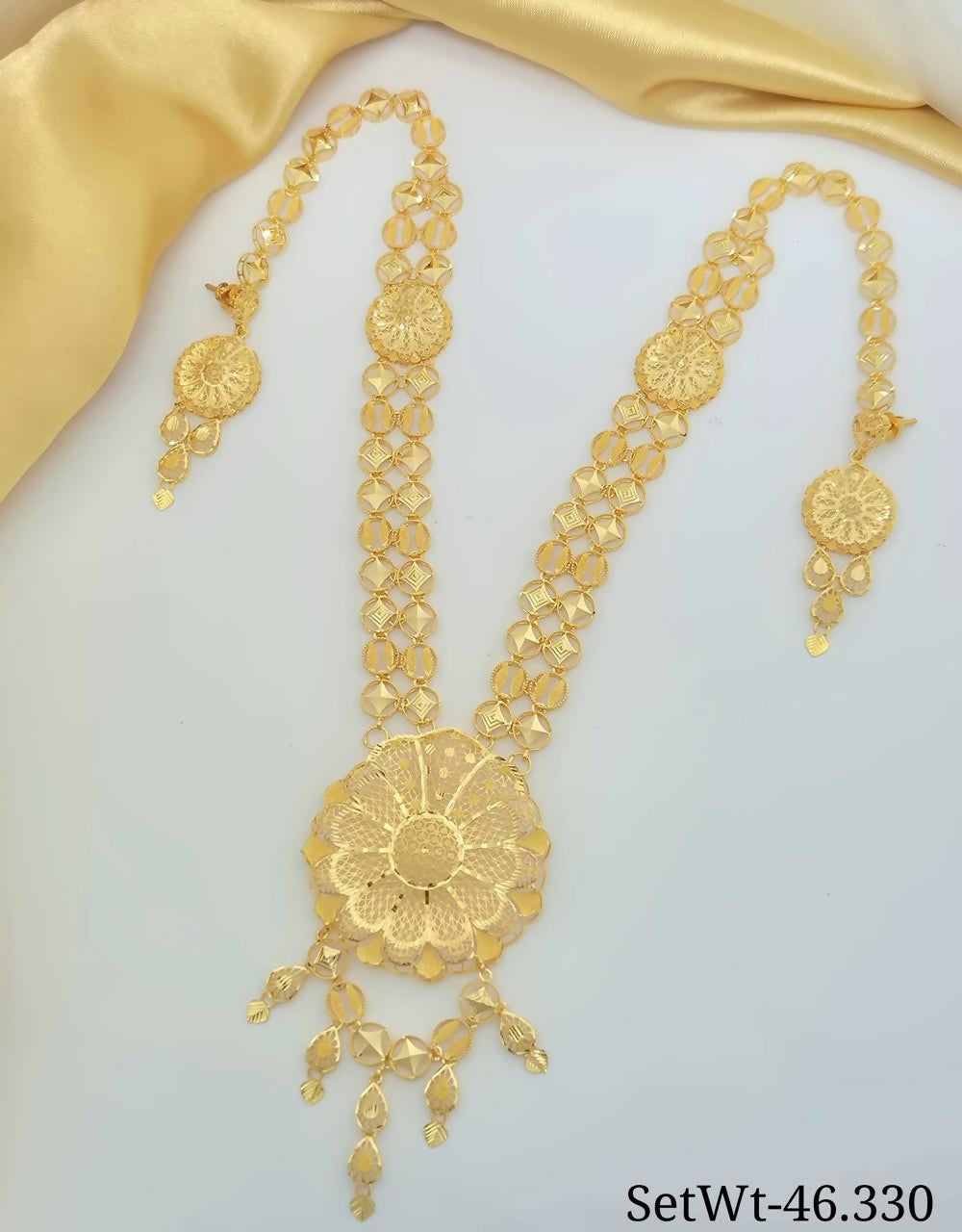 22kt Turkey Long Set Sarafa Bazar India