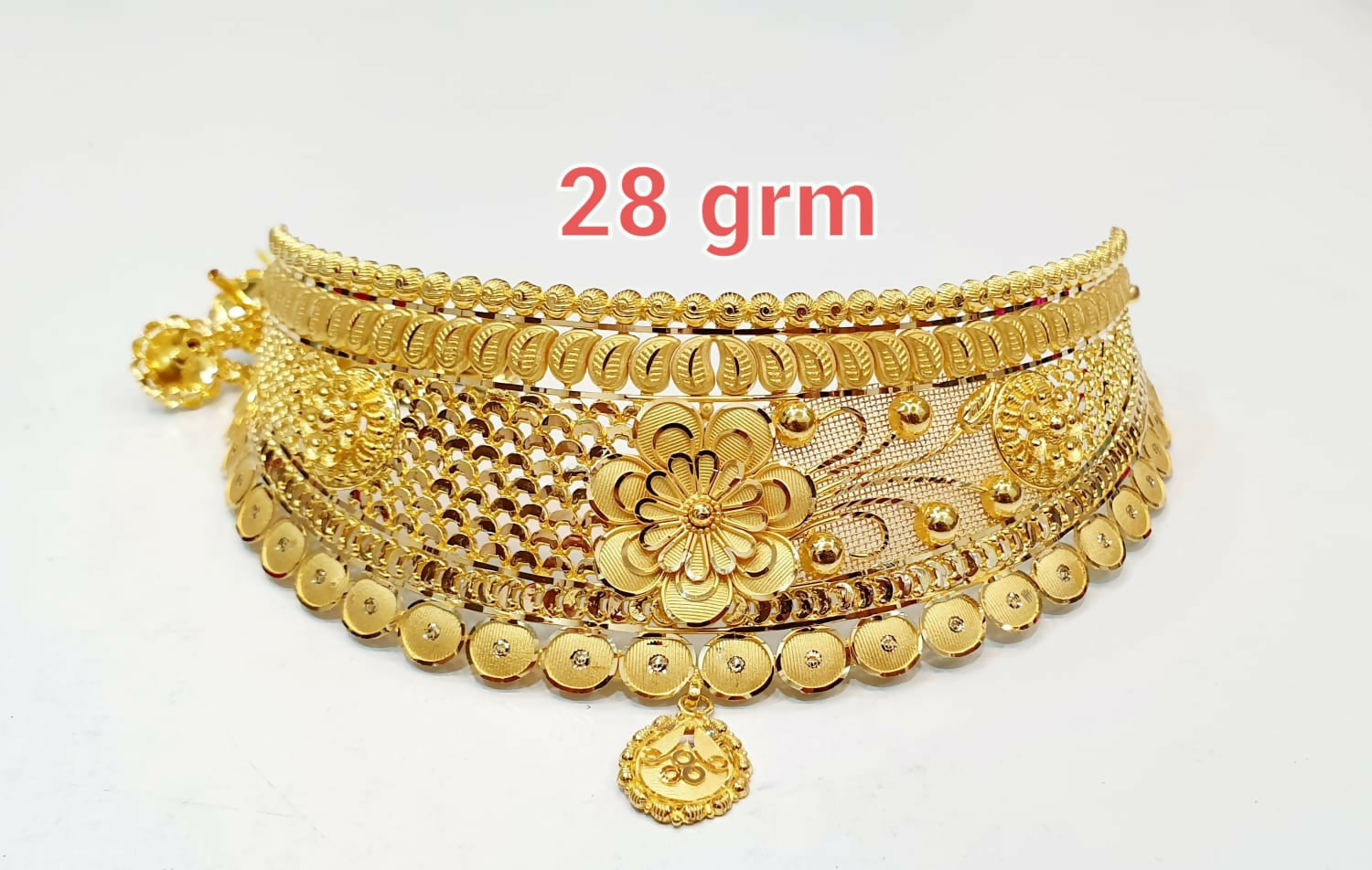 Gold Choker Sarafa Bazar India