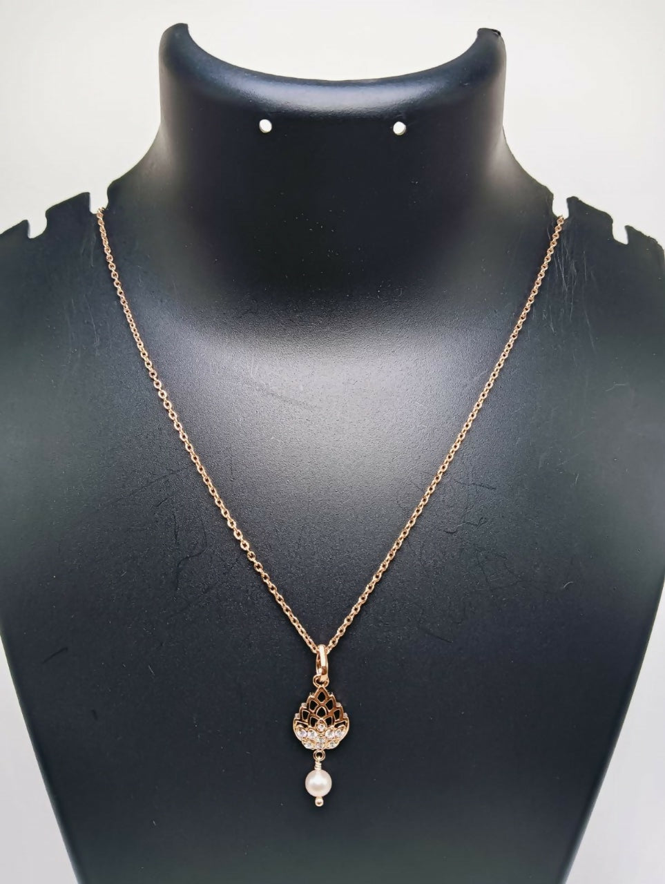 925 Silver Gold Plated Chain Pendant Sarafa Bazar India