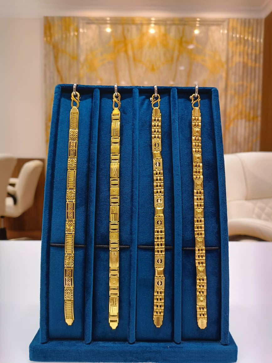 Handmade Gents Bracelets Sarafa Bazar India