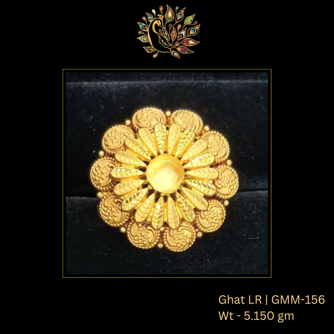 Antique Ghat Ladies Ring Sarafa Bazar India