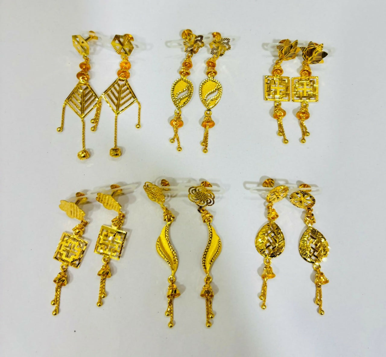 Gold Earrings Sarafa Bazar India