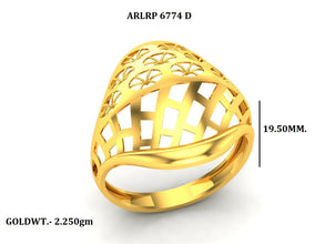 Paper Casting Ladies Ring Sarafa Bazar India