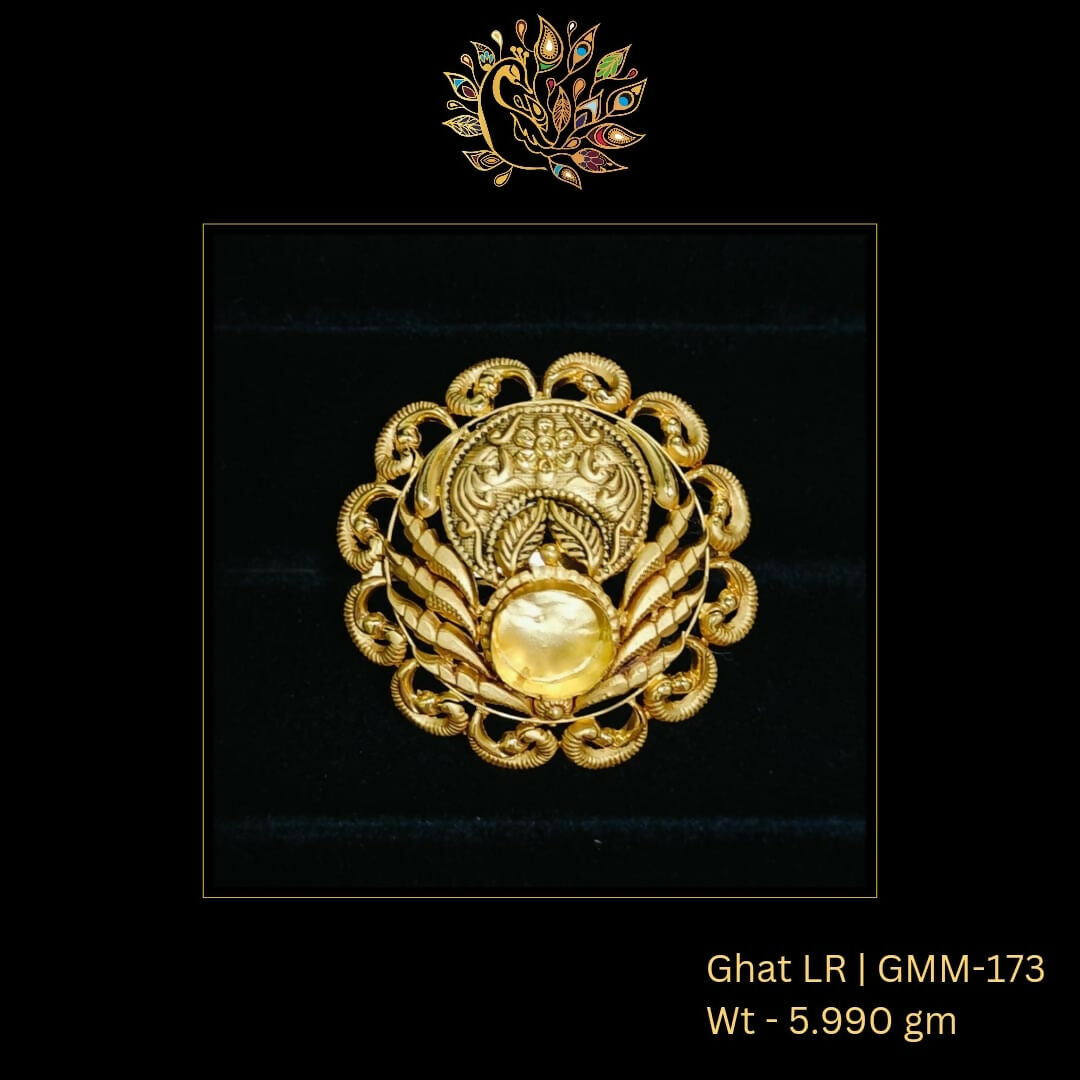 Antique Ghat Ladies Ring Sarafa Bazar India