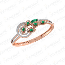 14K Gold Diamond Bracelets – Daily Wear Style Sarafa Bazar India