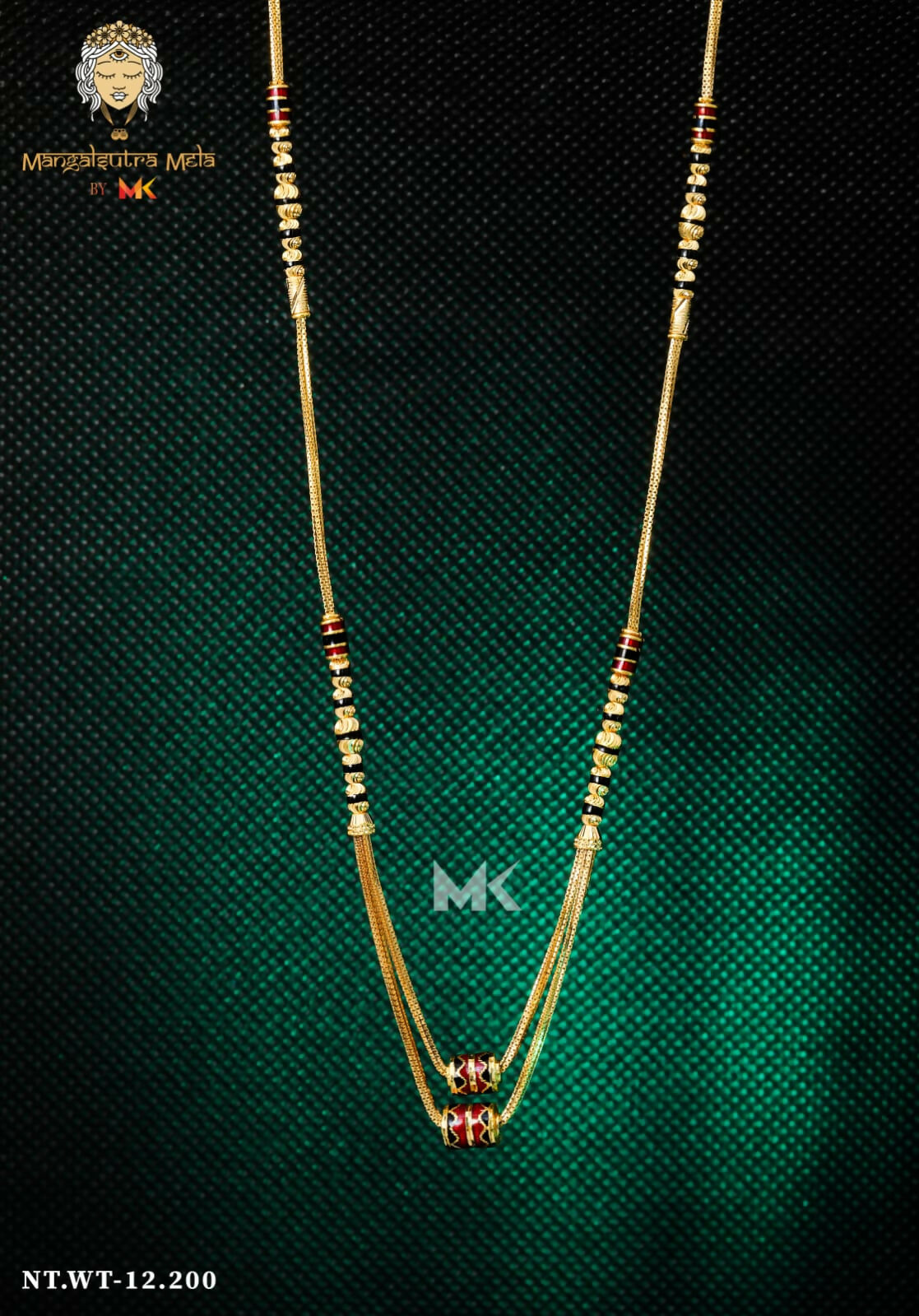 Gold Mangalsutra Sarafa Bazar India