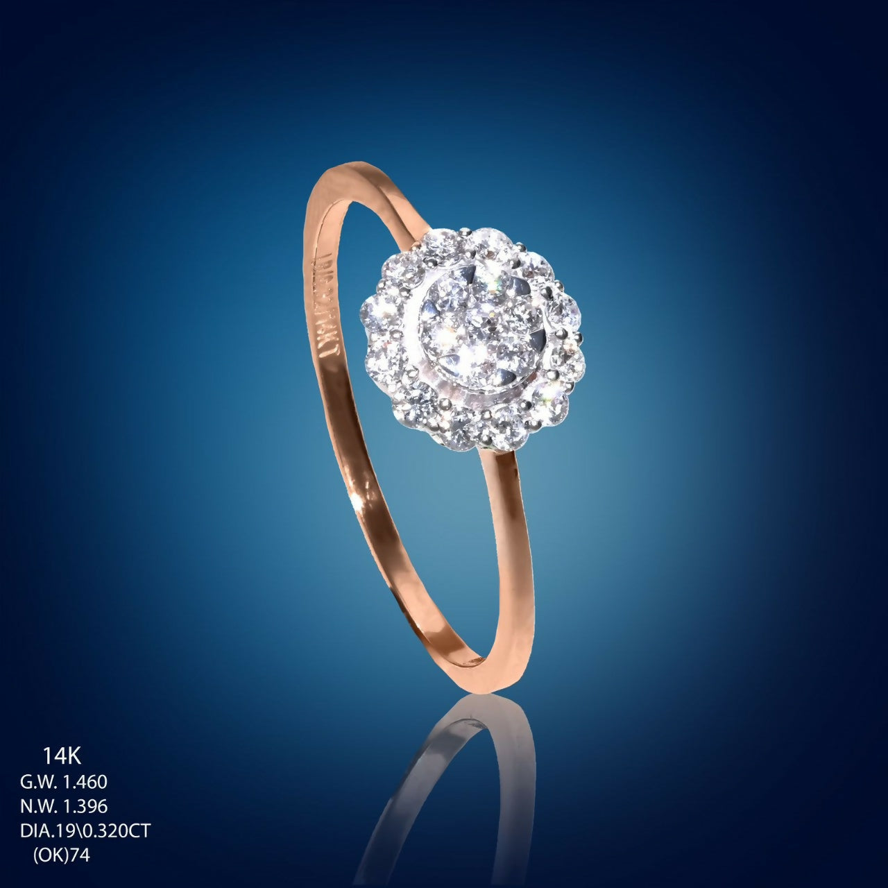 Diamond Ladies Ring 2