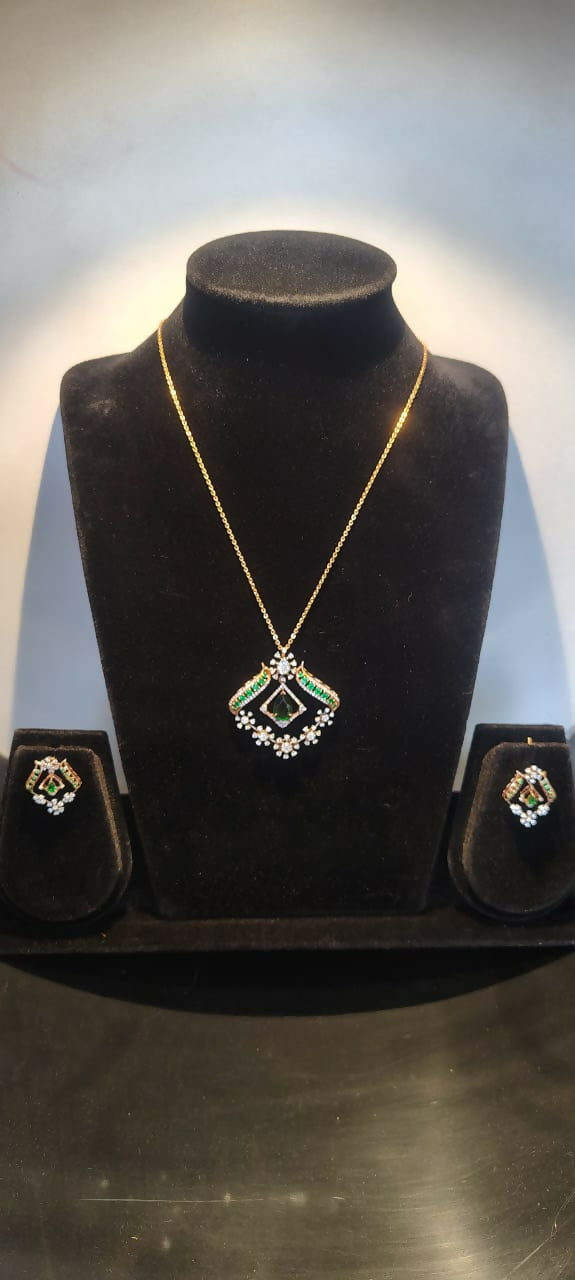 Diamond Chain Set Sarafa Bazar India