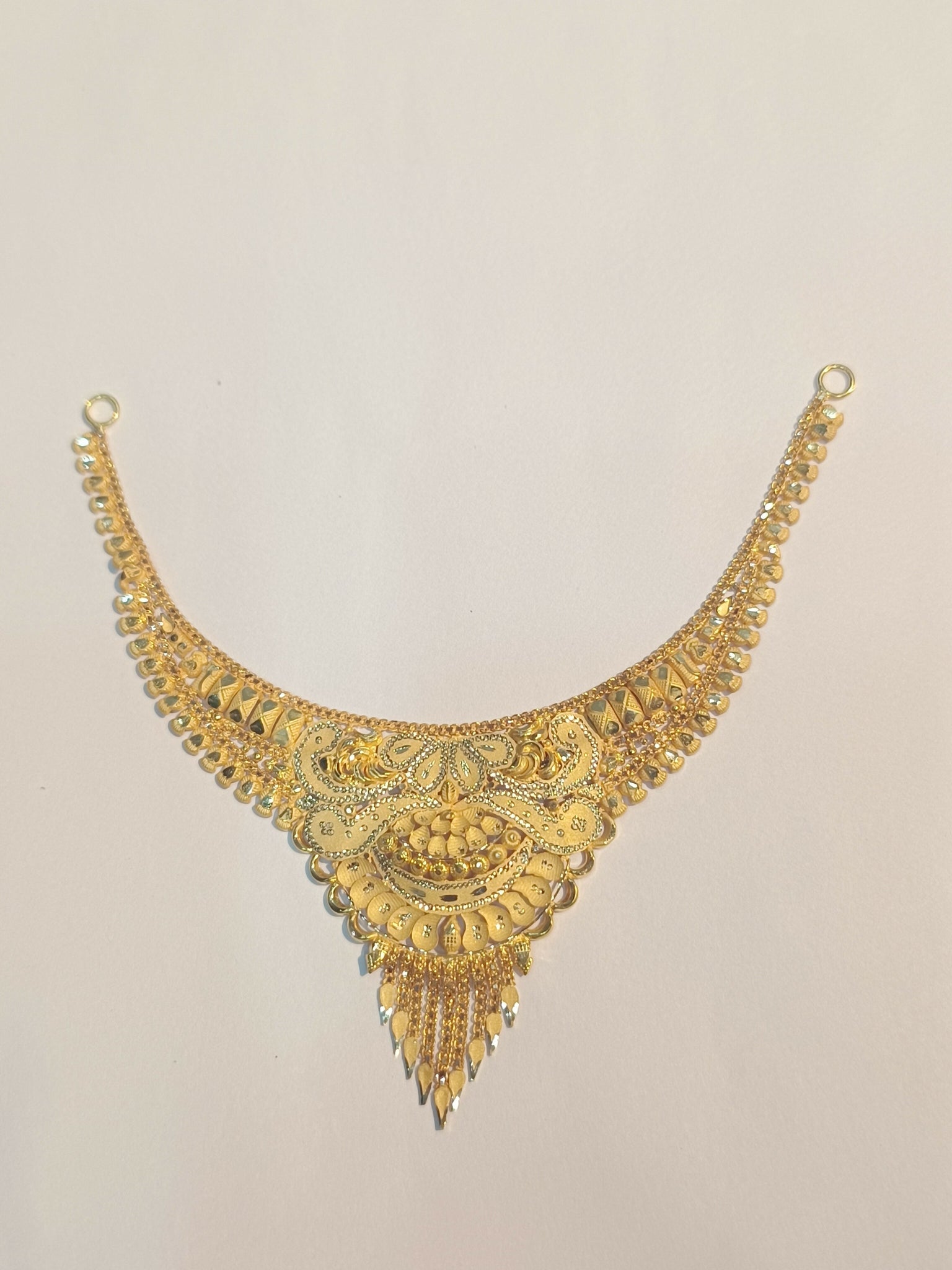 Gold Necklace Sarafa Bazar India