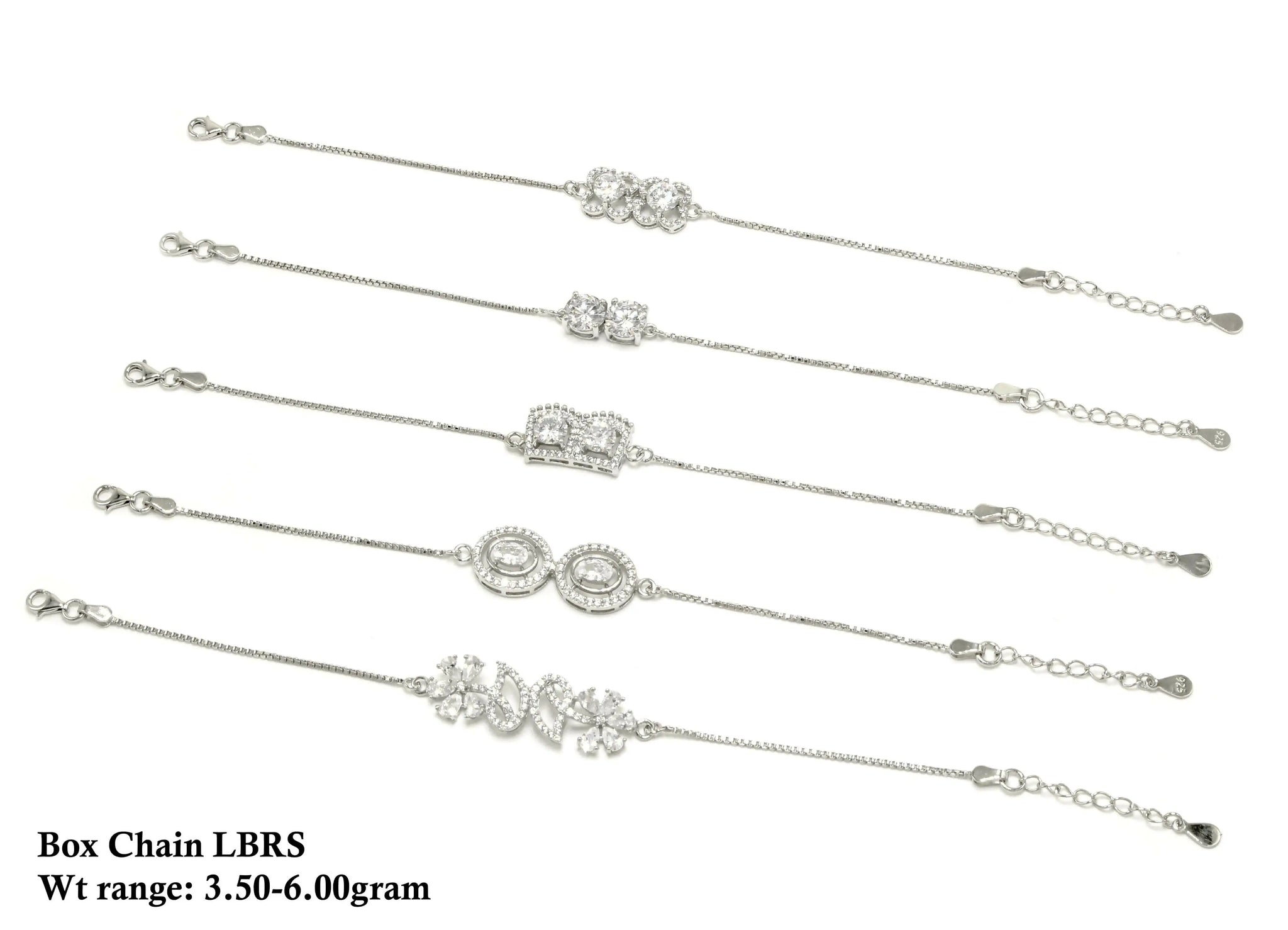 925 Silver Box Chain LBRS Sarafa Bazar India