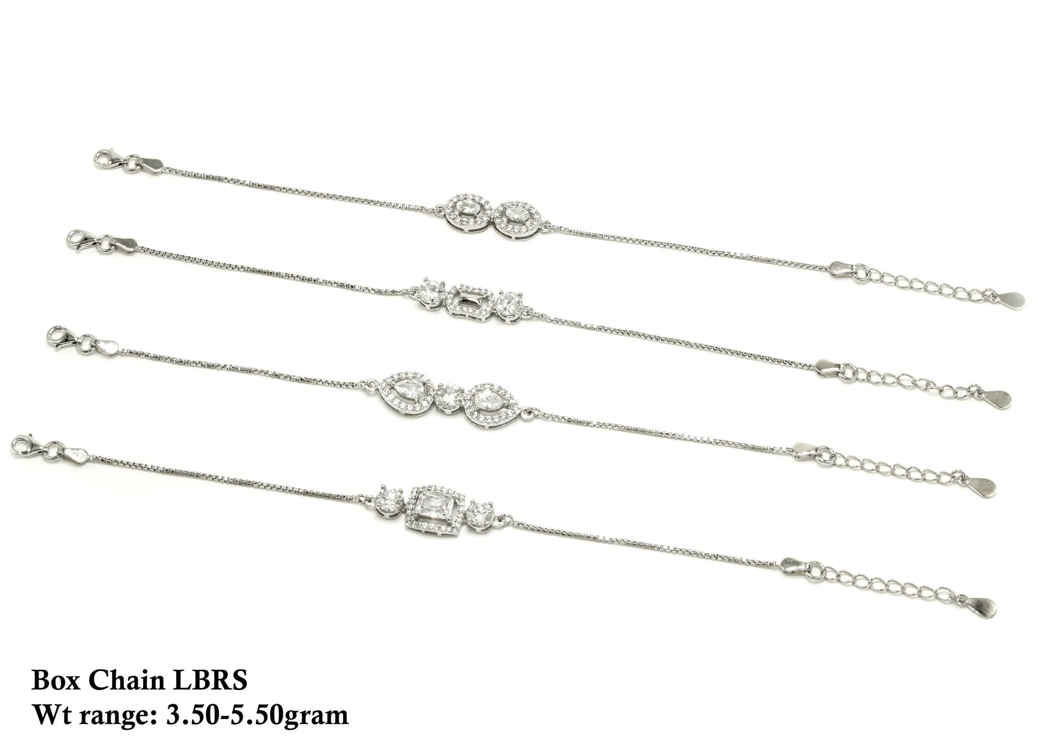 925 Silver Box Chain LBRS Sarafa Bazar India