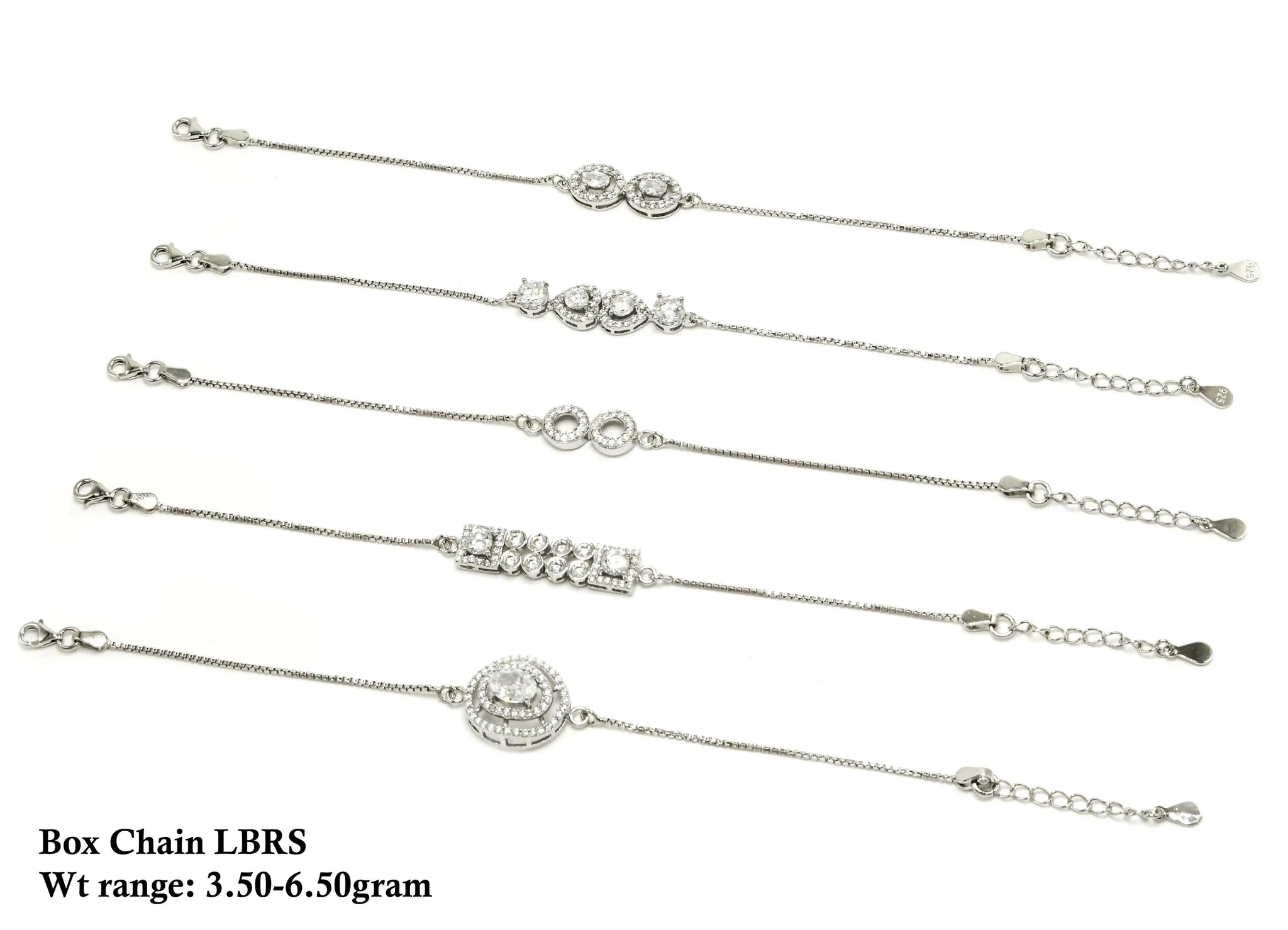 925 Silver Box Chain LBRS Sarafa Bazar India