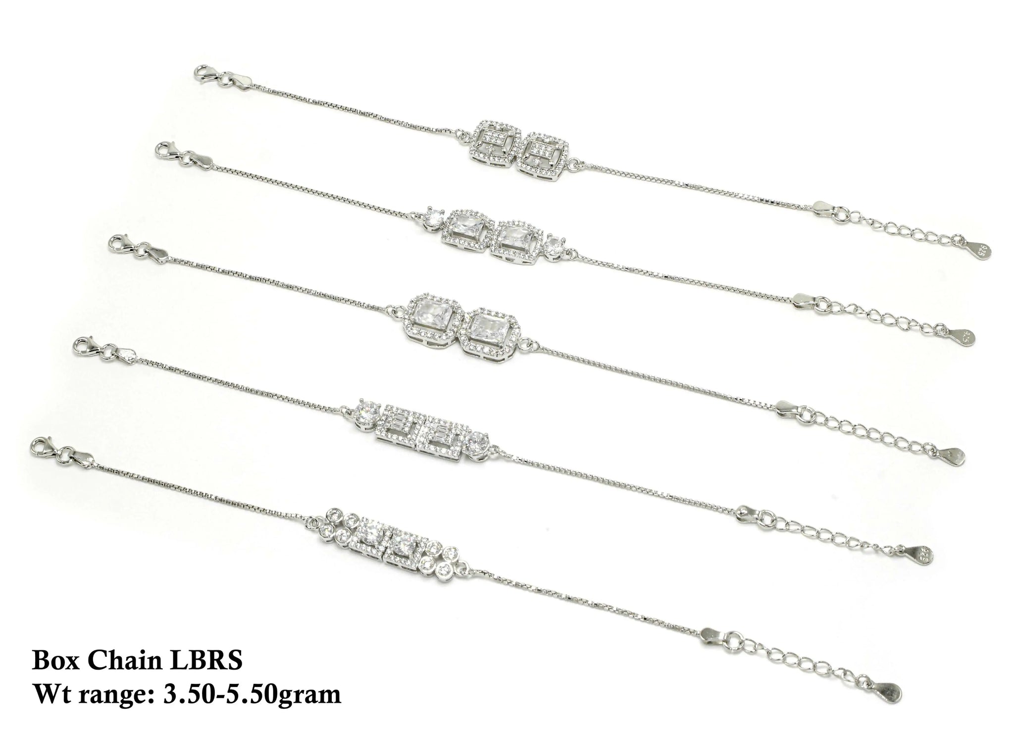 925 Silver Box Chain LBRS Sarafa Bazar India